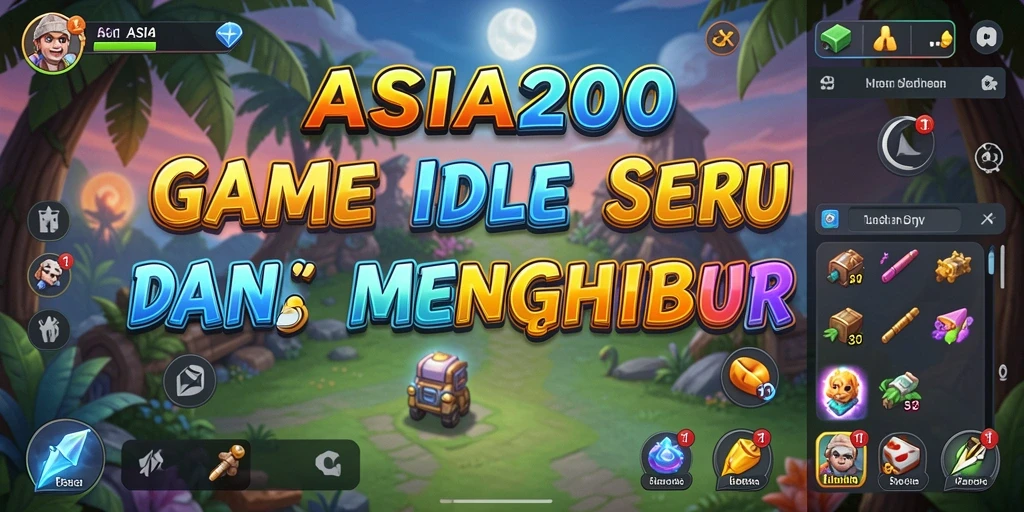 Tampilan gameplay ASIA200 yang seru dan menantang.