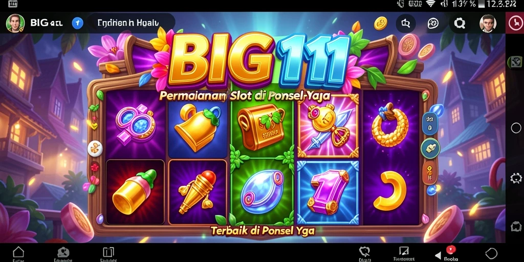 Screenshot menunjukkan gameplay menarik dari BIG11 dengan efek grafis yang menawan.