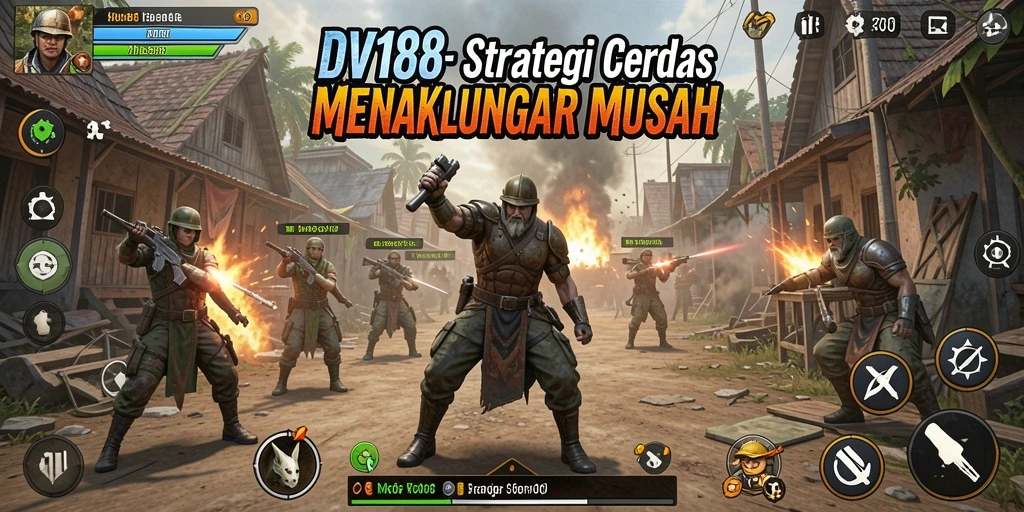 Tangkapan layar game DV188 dengan gameplay strategi yang mendebarkan.