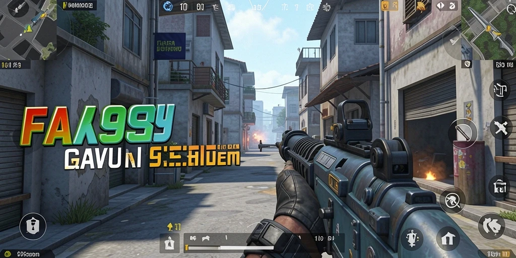 Gameplay mendebarkan dalam FA99 dengan aksi FPS yang intens.