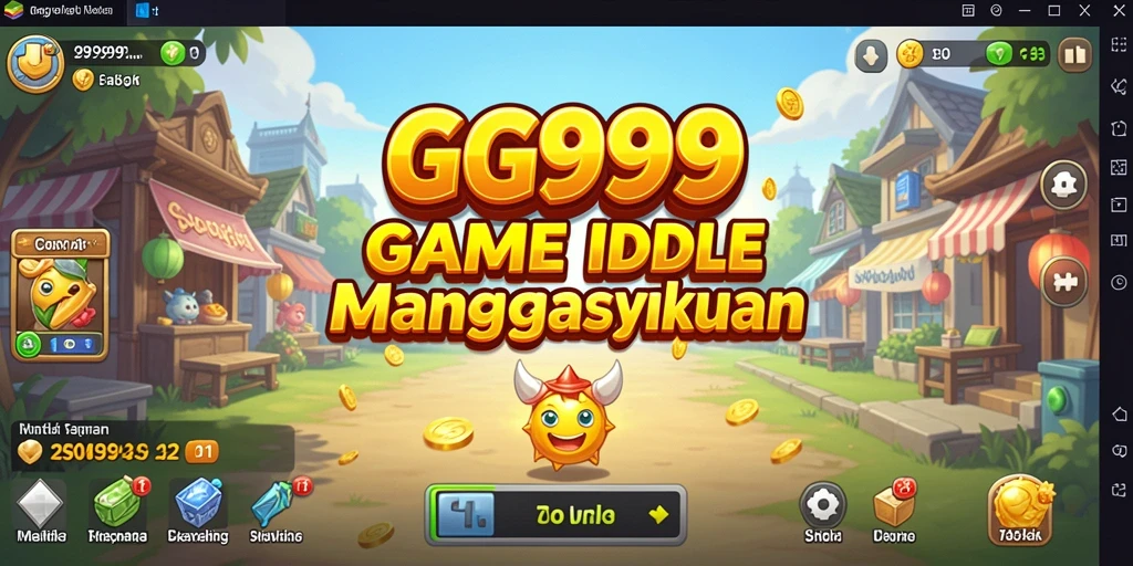 Tampilan gameplay GG999 yang memukau dan santai.