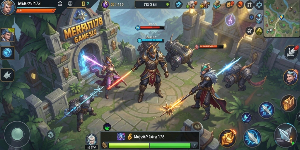 Tampilan menarik gameplay MERPATI178 dalam mode SLG.