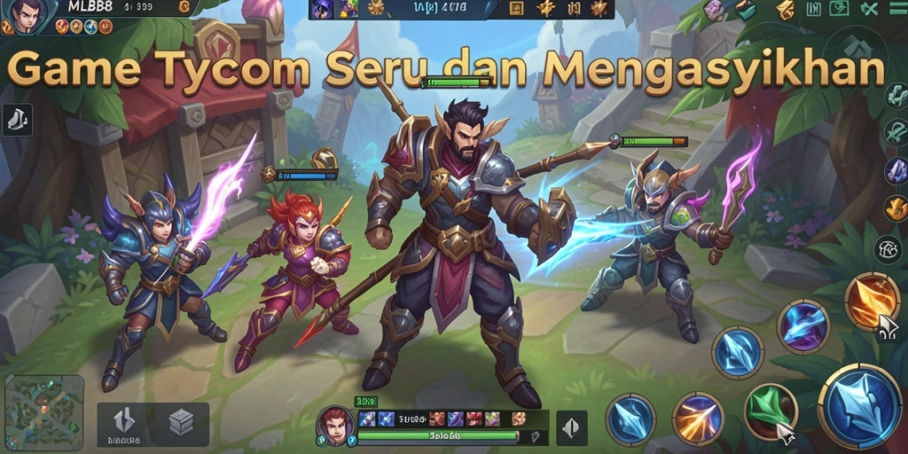 Tampilan gameplay seru dan interaktif di MLBB8.