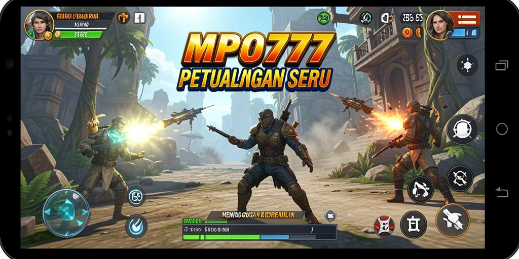 Tampilan gameplay seru di dunia MPO777 penuh dengan tantangan.