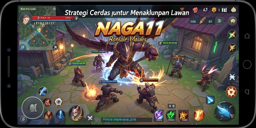 Tampilan gameplay menarik dalam NAGA11 yang penuh strategi.