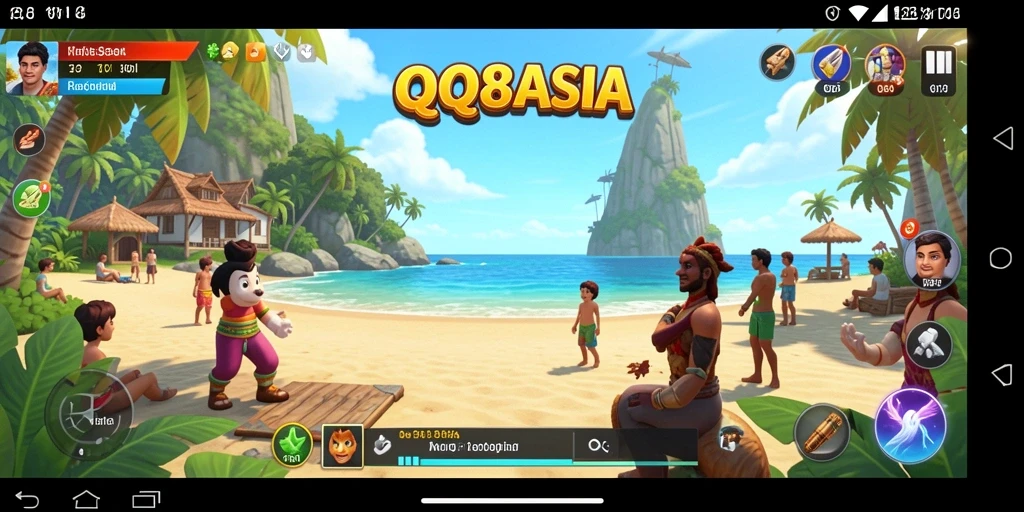 Tampilan gameplay QQ88ASIA yang menyenangkan dan interaktif.