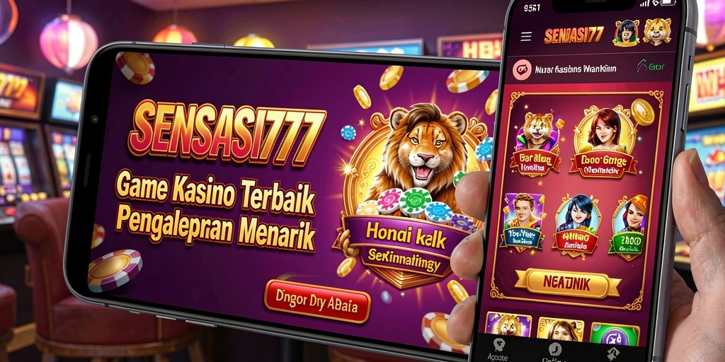Tampilan menarik dari gameplay SENSASI777 yang seru dan interaktif.