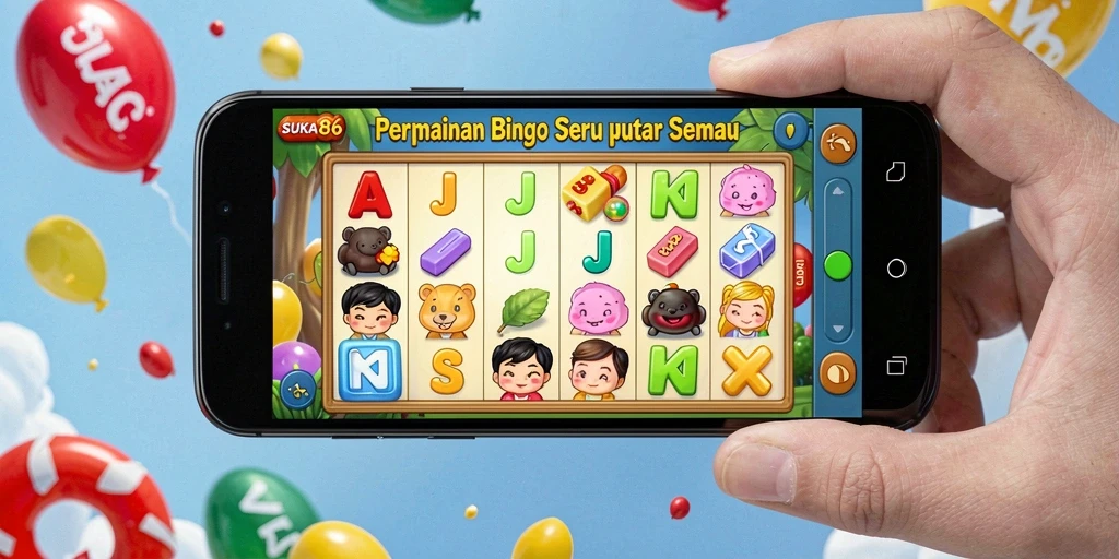Tampilan permainan Bingo yang menegangkan dan seru di SUKA86.