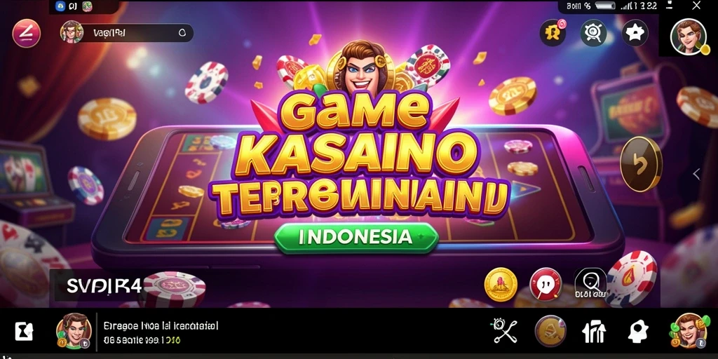 Tampilan gameplay menarik dari SVIP4 dengan tema kasino.